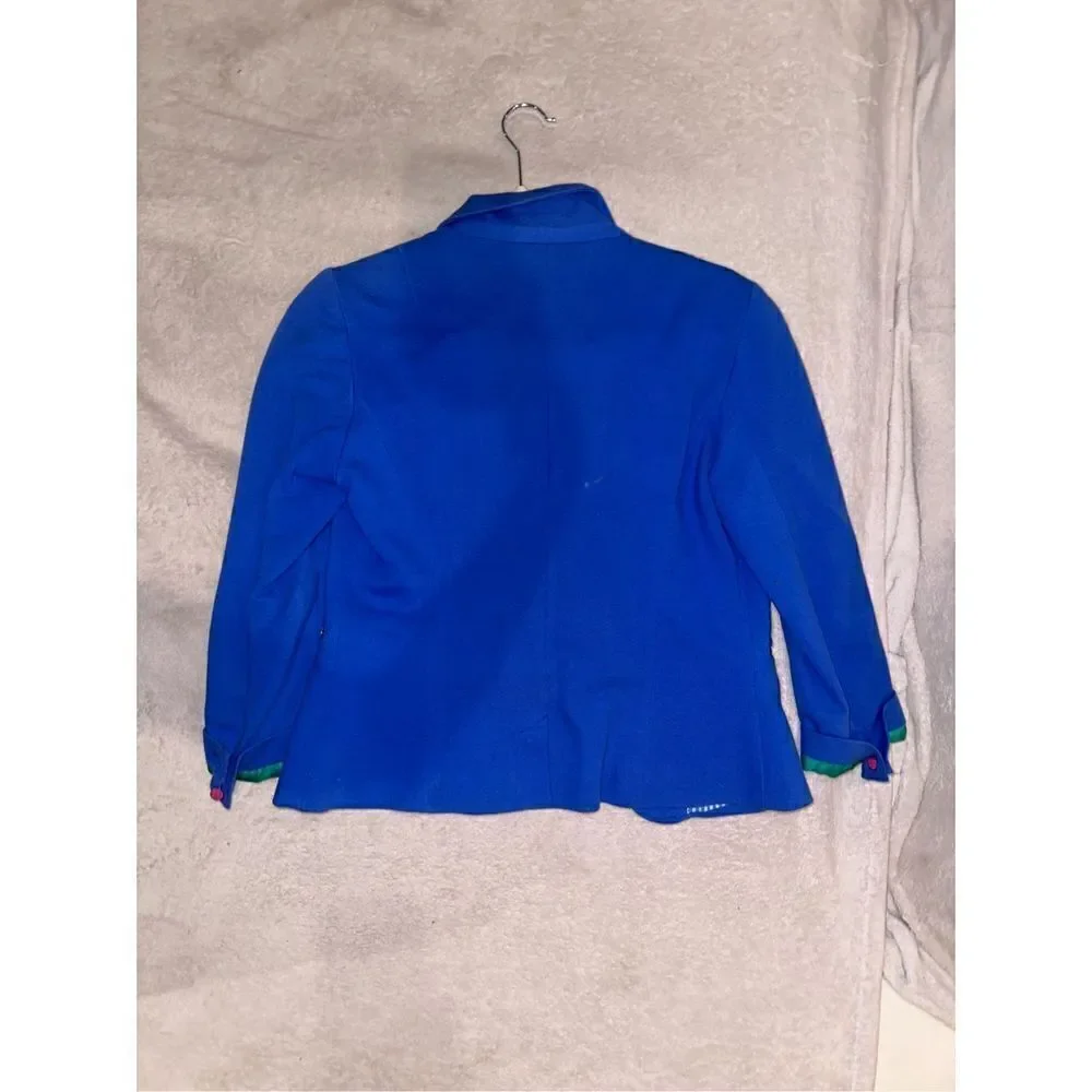 Zara jacket women’s size M Royal blue